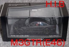 Kyosho Bespoke H.I.B 1/43 Bmw M3 Gtr E46 Matte Black Hib