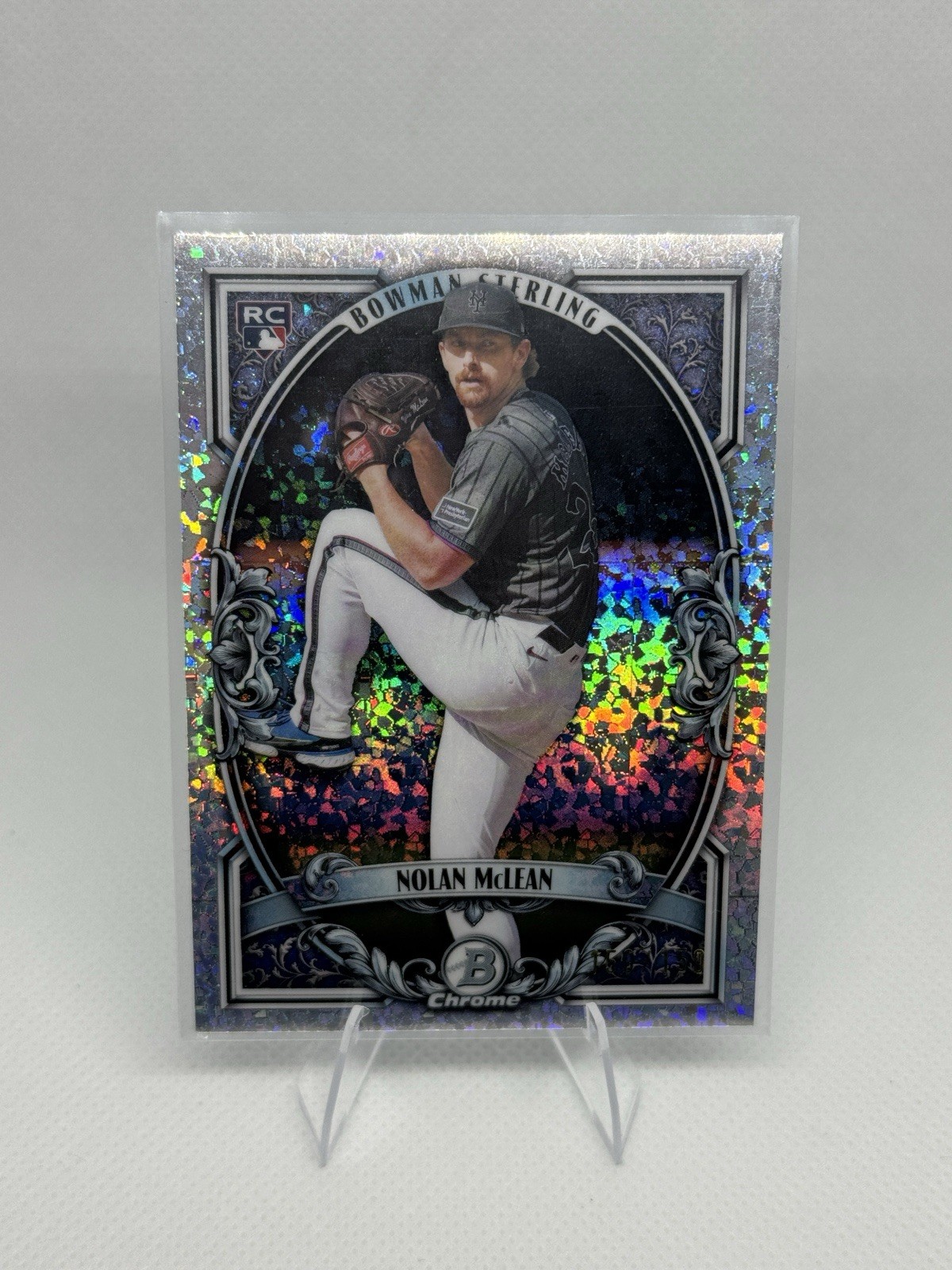 2026 Bowman Baseball - Nolan McLean Bowman Sterling Rookie Mini Diamond /150 RC