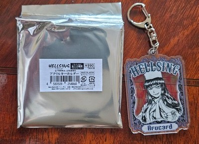 Kouta Hirano Great Exhibition HELLSING Acrylic Keychain Alucard
