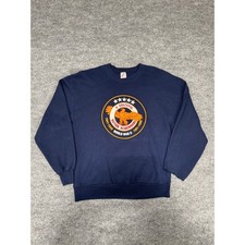 VTG Jerzees WWII Eagle Crewneck Sweatshirt Large USA Made 90s Memorial Patriotic
