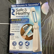 Safe and Healthy Disinfectant UVLight Kills 99.9% Germs, Viruses and Bacteria!