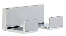 Delta Vero Double Towel Hook Bath Hardware Accessory in Polished Chrome 77736