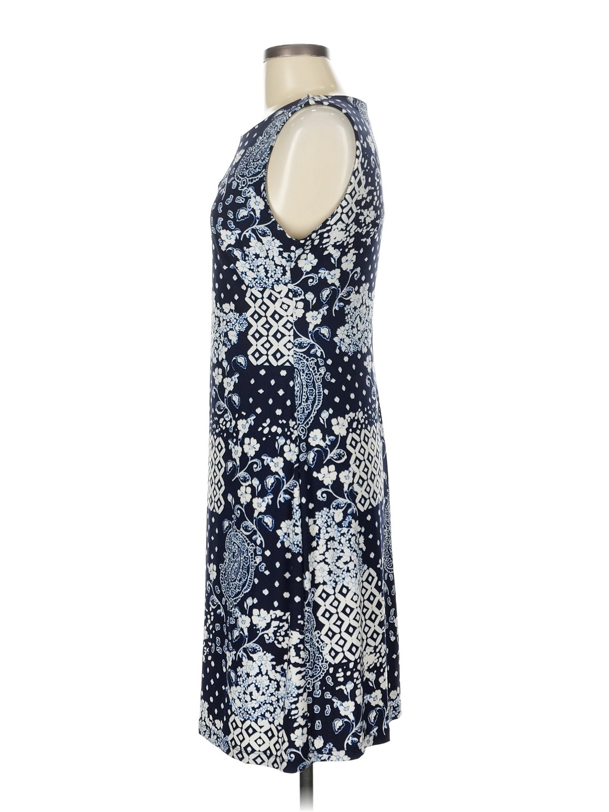 Tommy Hilfiger Women Blue Casual Dress 6 thumbnail 4