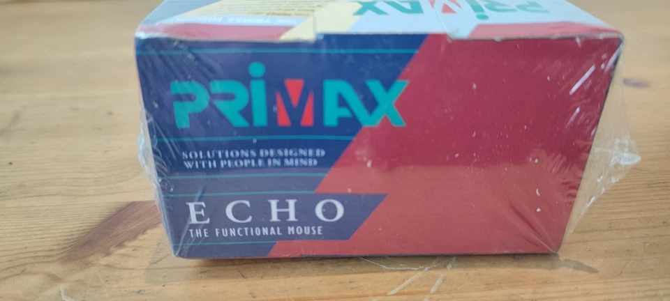 Primax Mouse Echo Series Boxed PS/2 Connection Vintage Hardware Ball - Sealed - Image 3 of 4