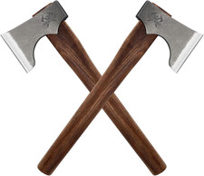 Competition Throwing Axe, 2 Pack 16.5" Throwing Axes with 1065 High Carbon Steel