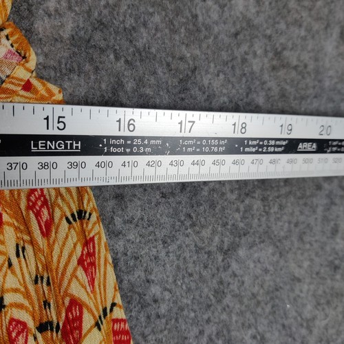 Maison Hotel Dress Size Small Yellow Maxi Floral Boho Halterneck Strappy NWT - Picture 15 of 20