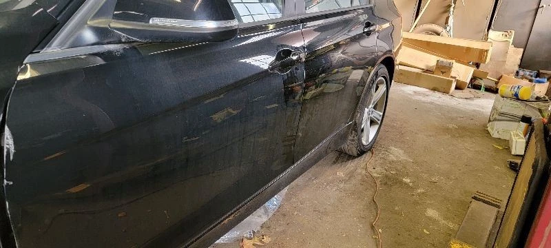 13 bisel de tablero plateado BMW 328I con rejillas de ventilación e interruptor de peligro  Foto 4 de 4