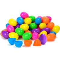50X Ostereier Zum BefüLlen Plastik, Eier Zum BefüLlen