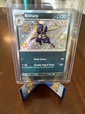 Bisharp 186/091 SV Paldean Fates Shiny Rare Pokémon TCG Card Near Mint