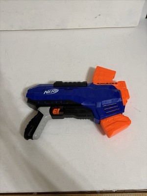 NERF Gun N-Strike Elite Rukkus ICS-8 Blaster w/ Built-In Magazine Tested Works