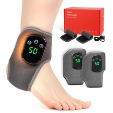 Foot Triple Method Massager - Cordless Portable Foot and Ankle Massager with ...