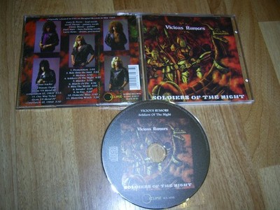 Vicious Rumors Soldiers of the night CD 2019 remastered mit 2 Bonustracks