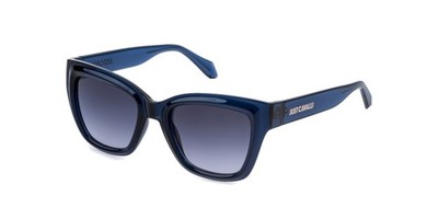 Just Cavalli Sonnenbrille SJC148 Blau Transparent Glanz 52/20/140 Damen