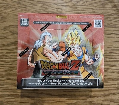 Dragon Ball Z Vengeance Booster Box Factory Sealed NEW Panini DBZ