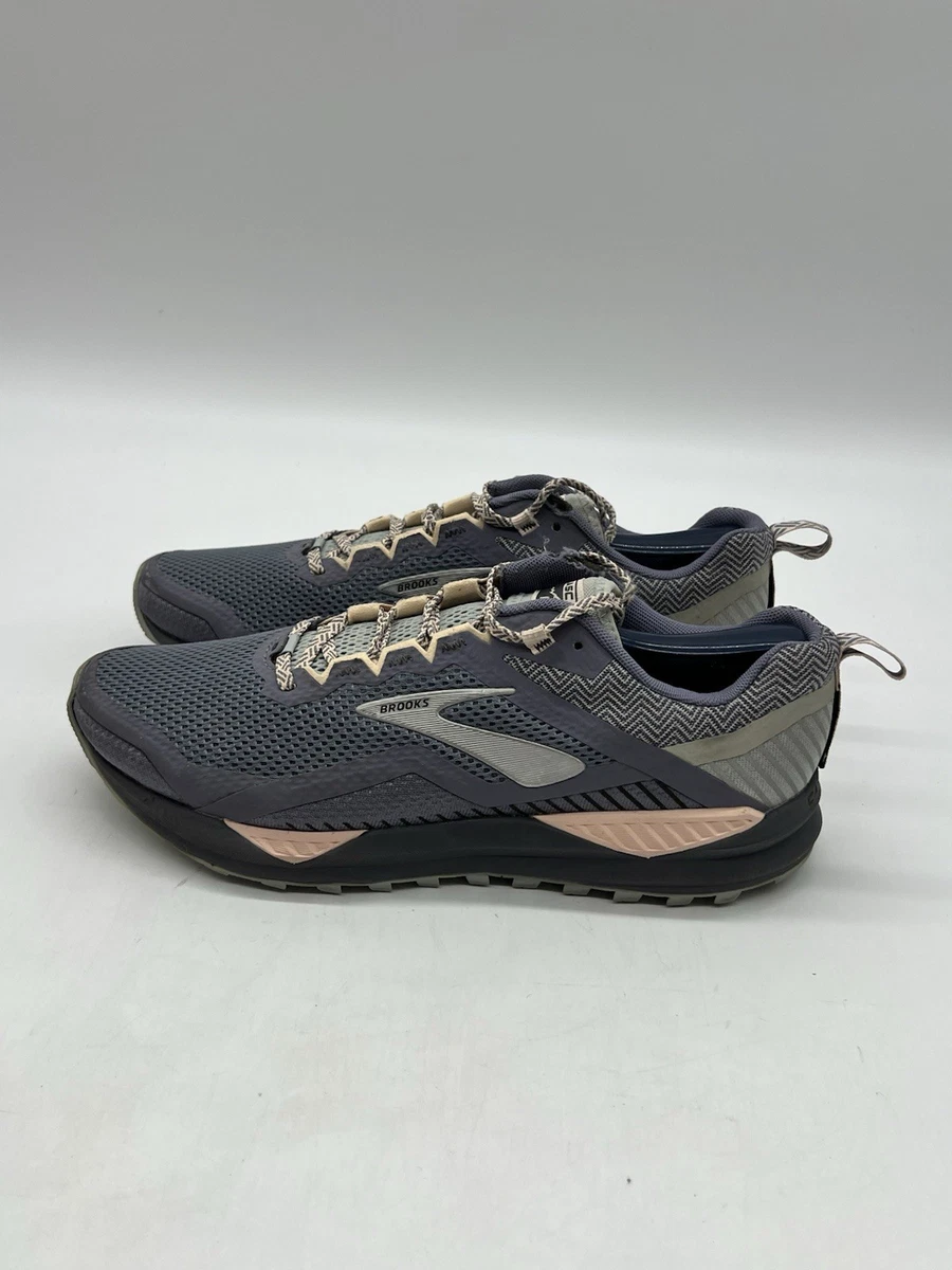 adidas gazelle silver green womens Brooks Cascadia 18 GTX 9.5 , Grey Blue/Black/Pink (Women's)