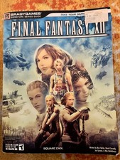 Final Fantasy XII 12 Brady Games Signature Series Strategy Guide-Acceptable READ
