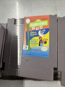 Sesame Street 123 & ABC (Nintendo NES) Authentic & Tested Bundle