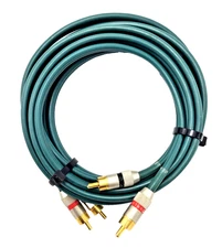 3M WireWorld Terra III/ 3 RCA Interconnect Cable Audiophile Quality