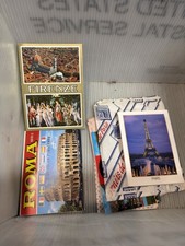 Assortment of Vintage Postcards, Stamps and M...