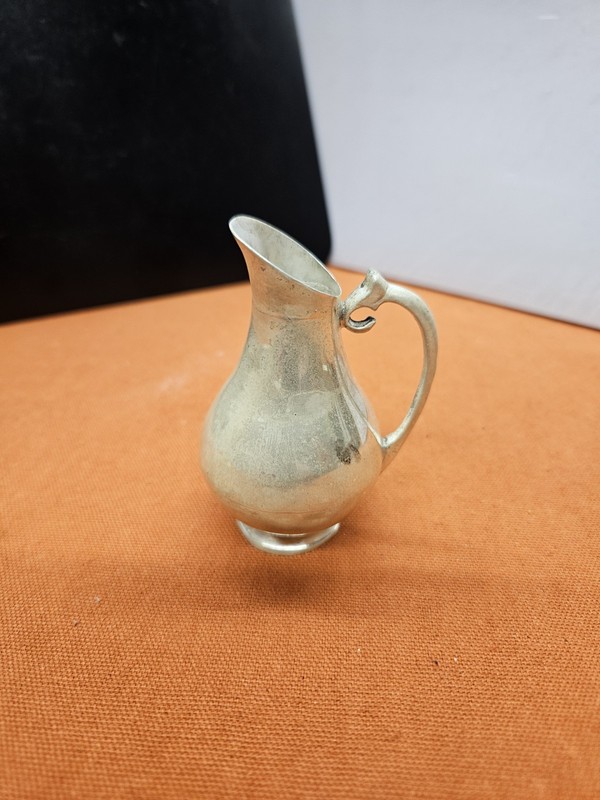Vintage Mid-20th Century Sterling Silver Gerardo Lopez Miniature Jug or Creamer