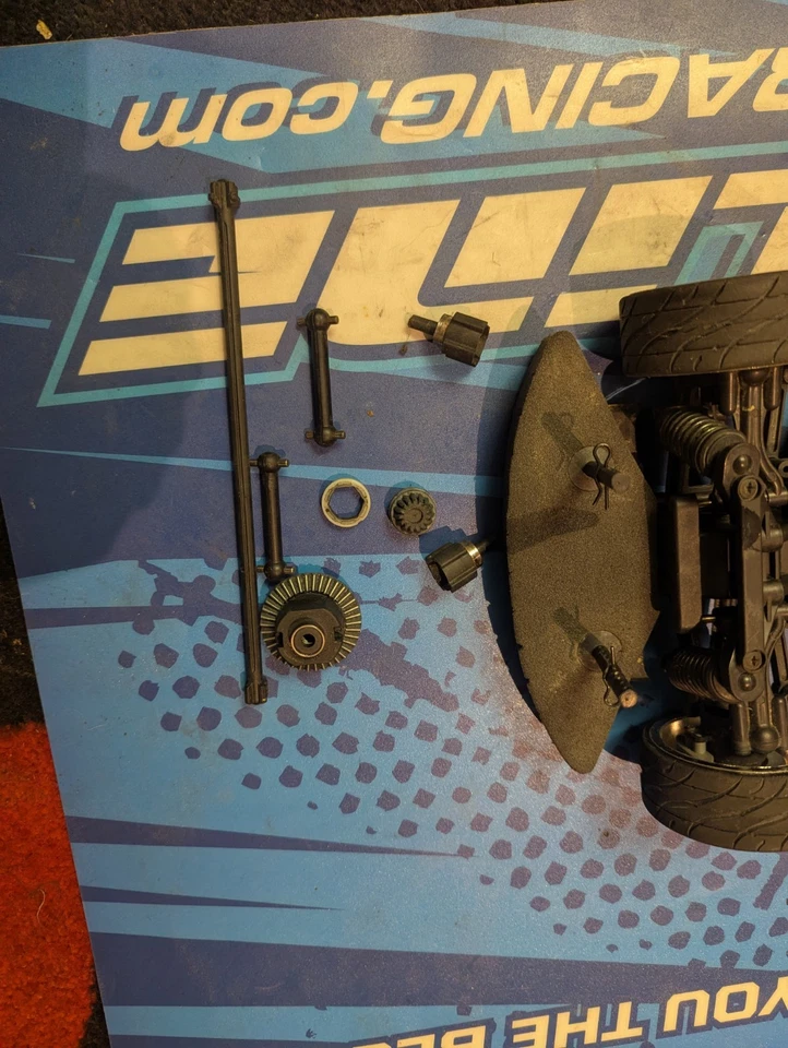 RC HPI Racing E10 Chassis 1/10 Elektro, Brushed Motor, Servo, Regler, Drift - Bild 2 von 4