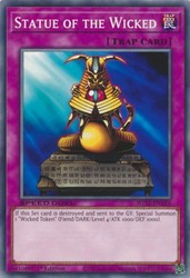 Statue of the Wicked SGX1-END18 1st Edition Common Speed Duel GX: Duel Academy