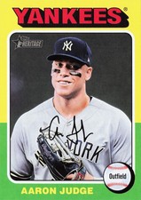 2024 Topps Heritage Baseball #112 Aaron Judge