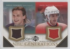 2005-06 Upper Deck Pavel Datsyuk Sergei Fedorov #D-FD HOF 9hx
