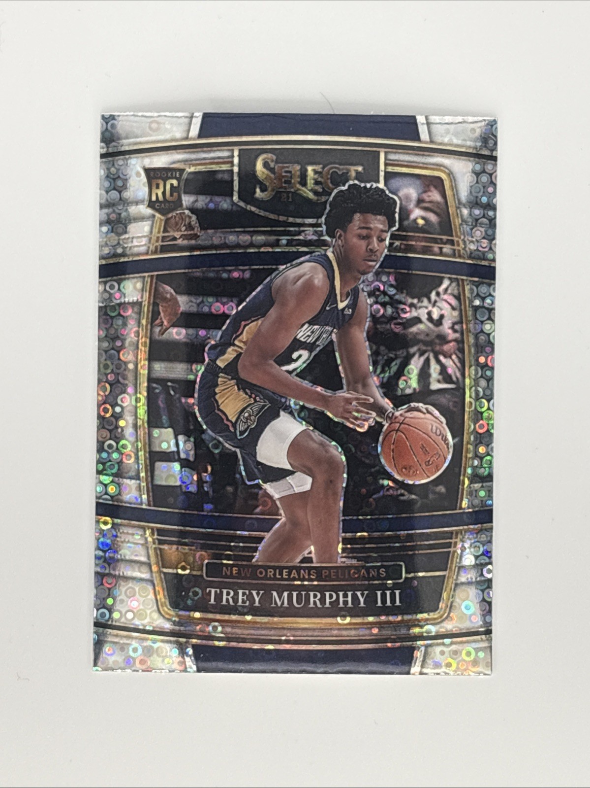 2021-22 Panini Select - Concourse Trey Murphy III #46 Disco Prizm (RC)