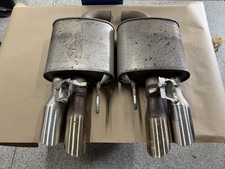 2018-2023 Ford Mustang Gt Active Exhaust Quad Tip Mufflers - Oem 2018-2023 Ford Mustang Gt Active Exhaust Quad Tip Mufflers - Oem