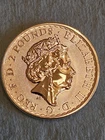 ONE OUNCE (1 0Z.)  99.9 % FINE SILVER - UNCIRCULATED 2022 BRITANNIA 2-POUND COIN