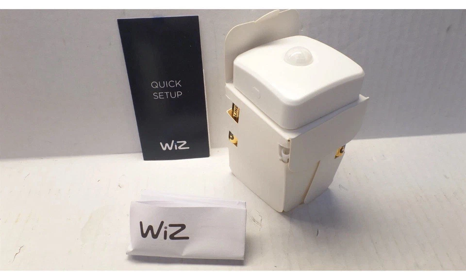 SENSOR DE MOVIMENTO PHILIPS 603472 COM BATERIAS ALIMENTADAS PELA WIZ (PACOTE COM 1) - Imagem 2 de 4