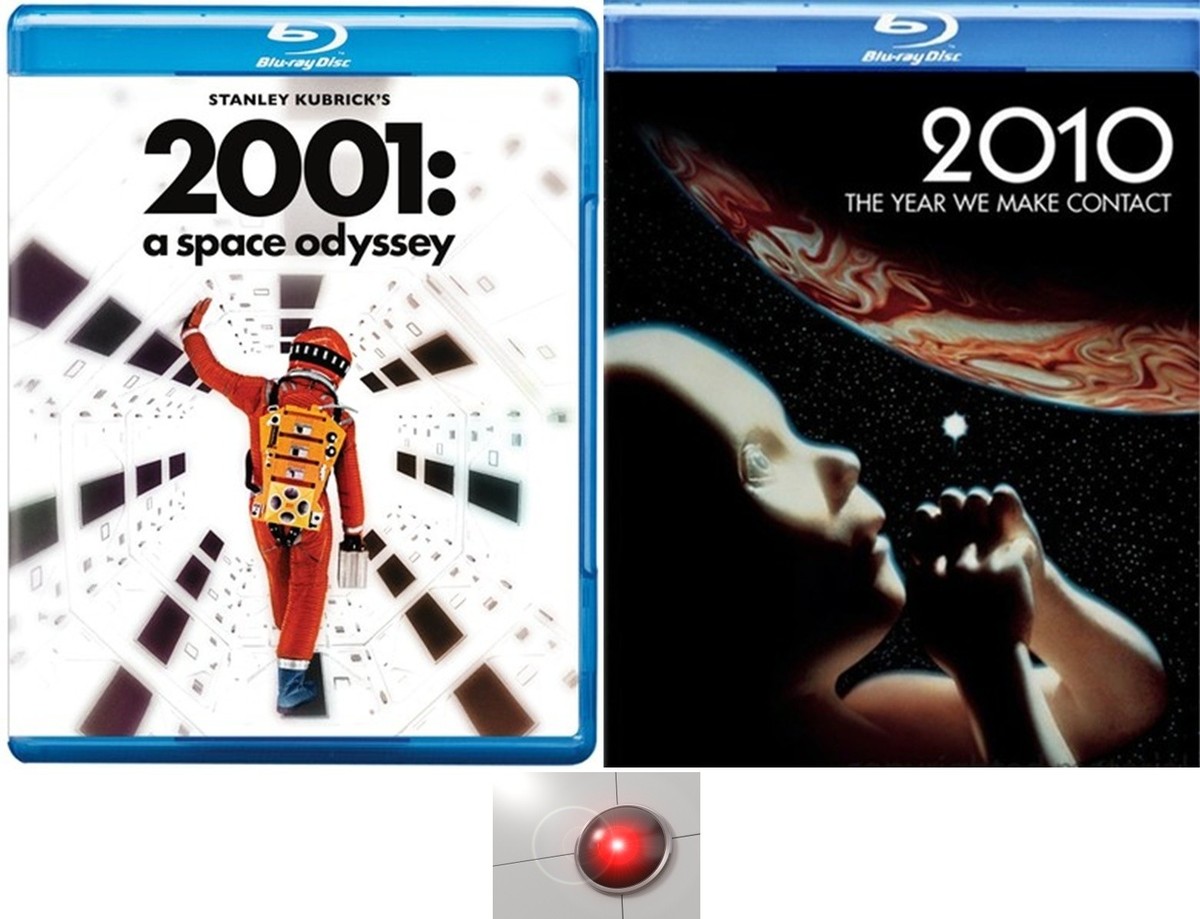 2001: A Space Odyssey One 1 & Two 2 The Year We Make Contact