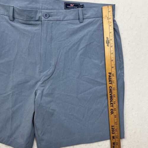 Vineyard Vines Performance Breaker Shorts blau Stretch Taschen Freizeit Golf 40 - Bild 8 von 11
