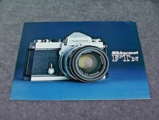 Vintage NIKON NIKKORMAT FTN Sales Brochure Catalog Advertising - !