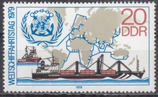 RDT Michel n. 2405 nuovo di zecca 20 Pf. Giornata Mondiale della Navigazione 1979