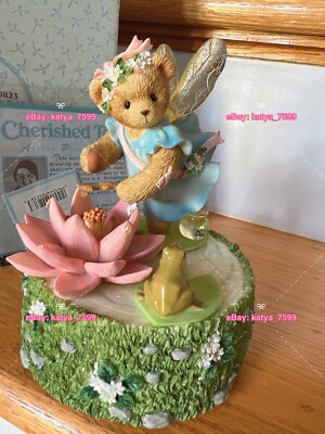 まある様　Cherished Teddies 4 Set Cherished Teddies 0000823 Music box Dew your part to color the