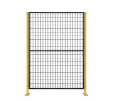 Gittertrennwand Sicherheitszaun Industrie 1380x1000 mm Maschinen Schutzgitter