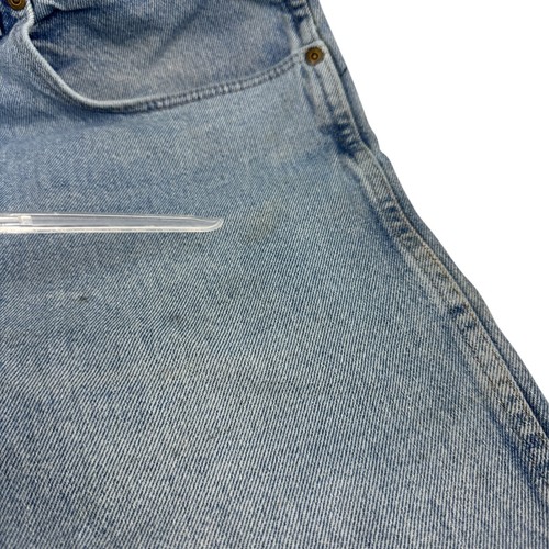 Wrangler Jeans Mens Tag Size 40X30 Straight Leg Blue Denim Actual 38X29 - Picture 12 of 13