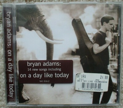 Bryan Adams - On A Day Like Today - CD - Low Buy It Now - 