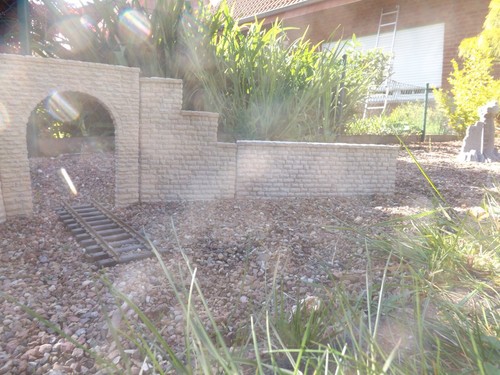 No.2 Tunnelportal Mauer Beton Gartenbahn Spur G und 1 Wetterfest Frostsicher - Bild 3 von 11