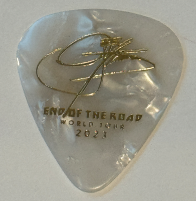 Kiss Guitar Pick Gene Simmons 2023 End of the Road Tour