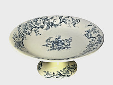 Plat compotier en Faience de