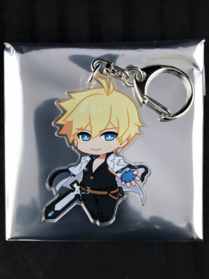 Guilty Gear Strive Ky Kiske SD Acrylic Key Holder Ring Arc System Works New