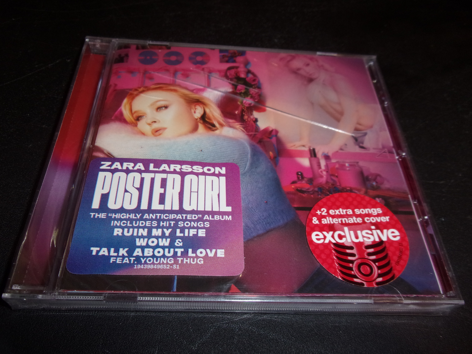 ZARA LARSSON Poster Girl LIMITED EDITION EXPANDED TARGET CD with 2