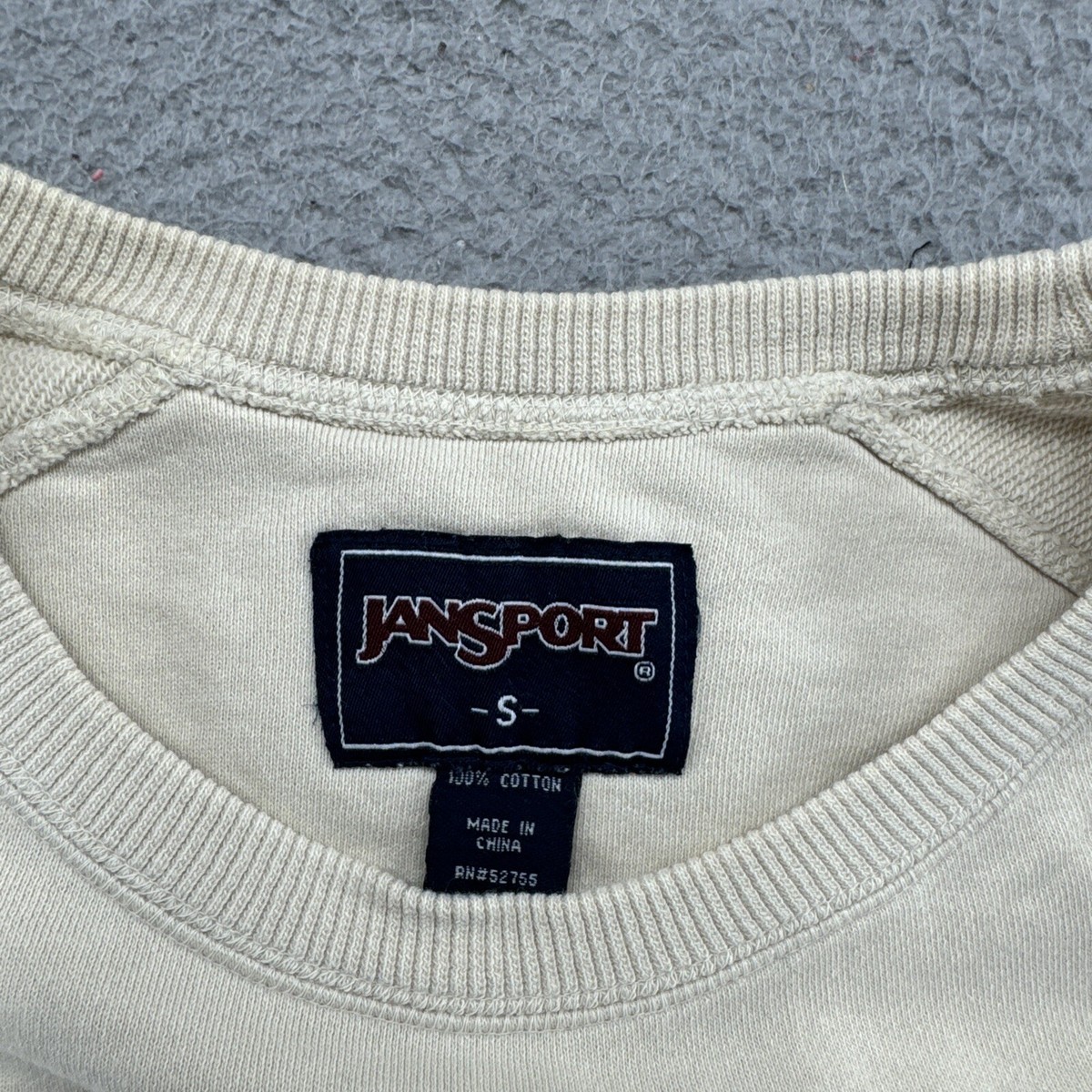 ペイ Wartburg College JanSport Crewneck Sweatshirt in Women's Size