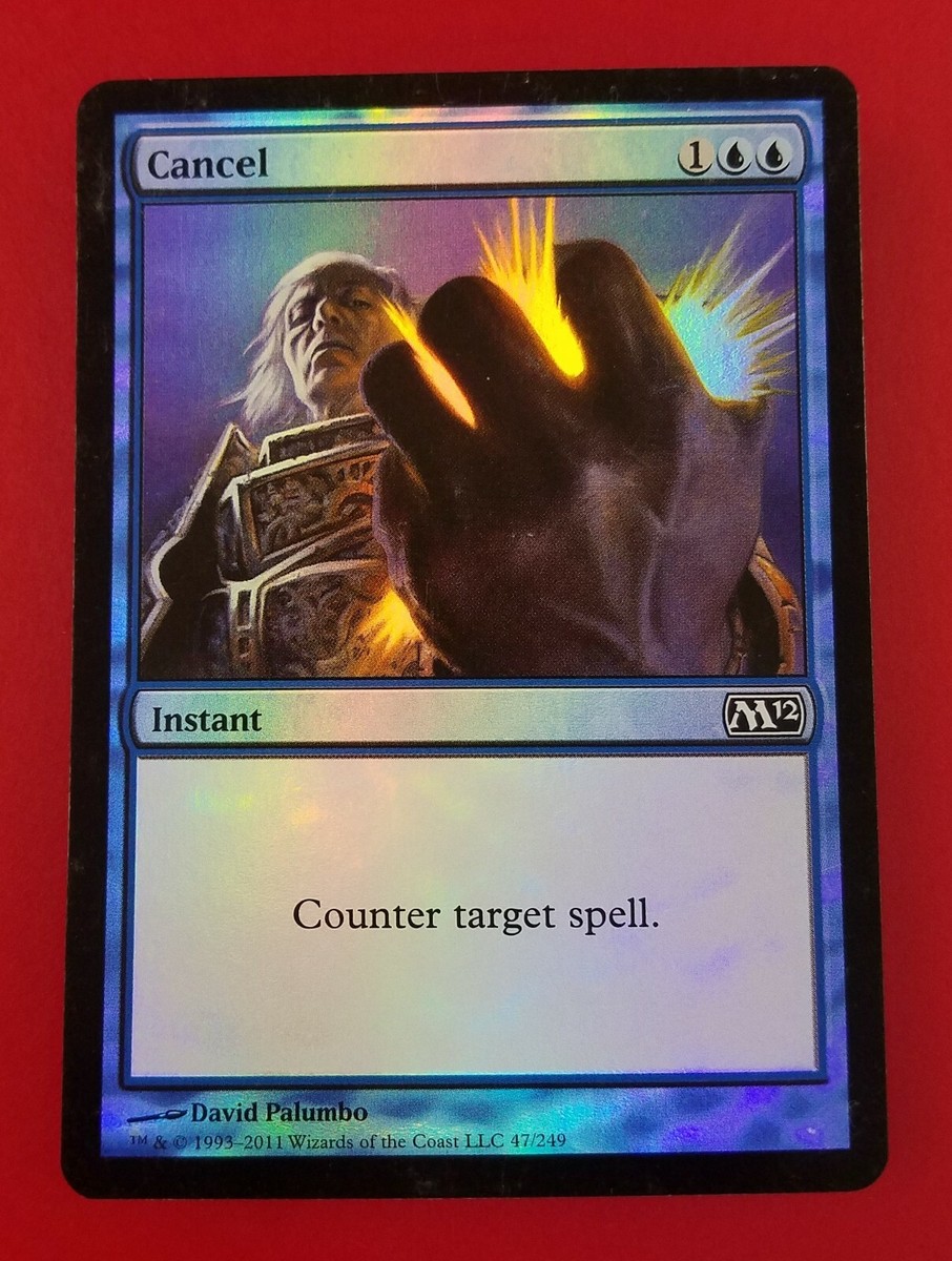 1x Cancel | FOIL | M12 Magic 2012 | MTG Magic Cards | eBay