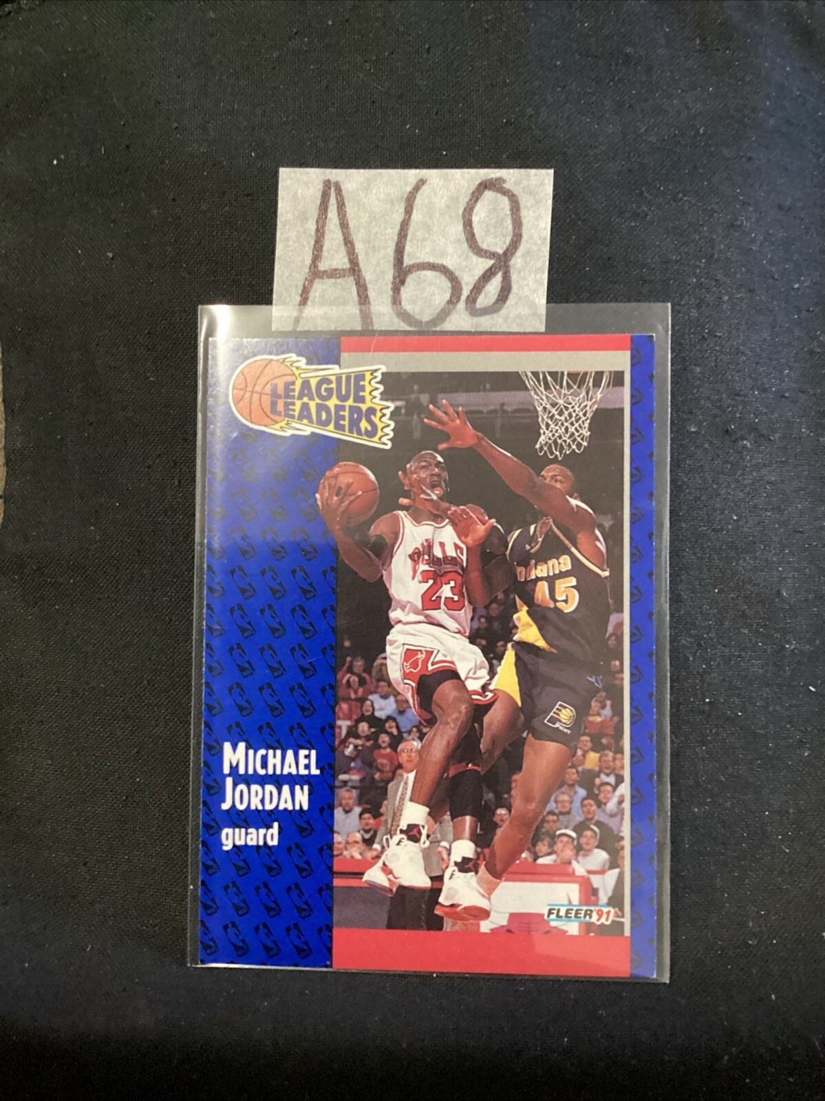 1991-92 Fleer - League Leaders #220 Michael Jordan
