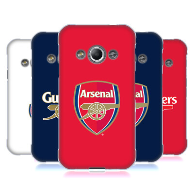 OFFICIAL ARSENAL FC CREST 2 SOFT GEL CASE FOR SAMSUNG PHONES 4