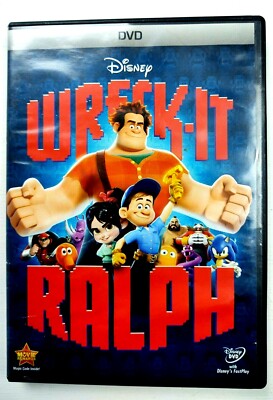 Wreck It Ralph DVD Great Condition Works Good 